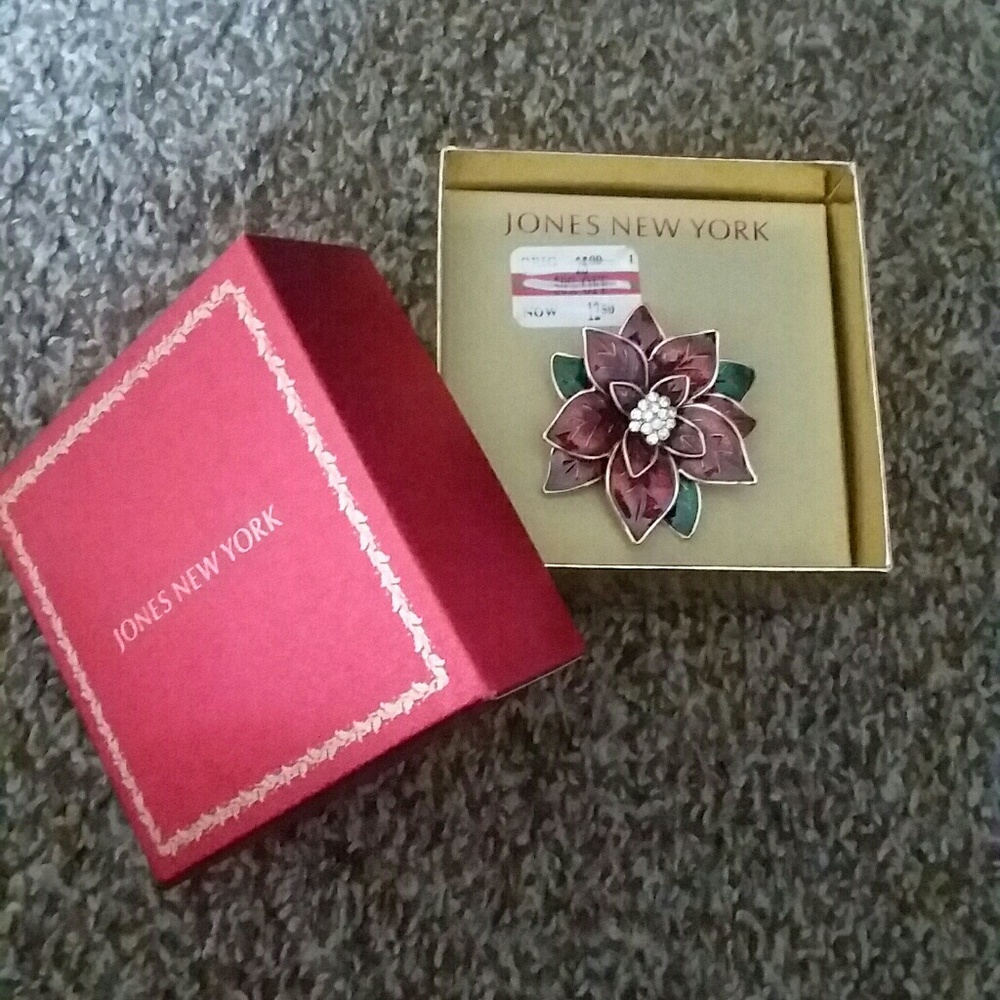 Beautiful holiday brooch